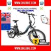 2024 KAISDA K7 Folding Electric Bike Folding 350W Motor 12.5Ah Battery 20*1.95 inch Tire Mountain Bicycle APP Control Moped Ebik